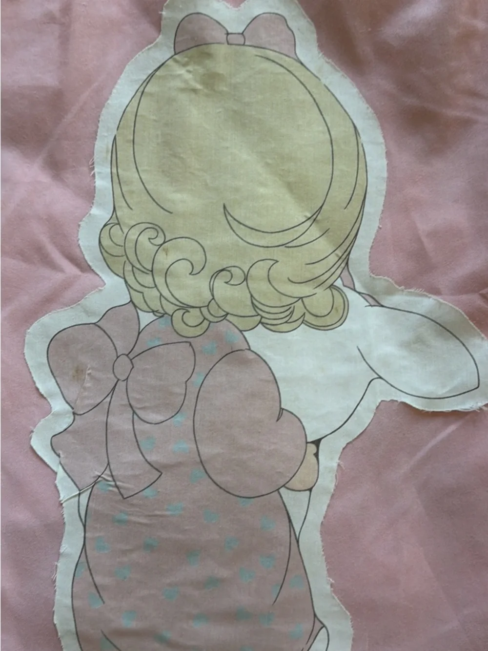 Vintage 1989 Precious Moments Sleeping Bag with Matching Storage Bag
